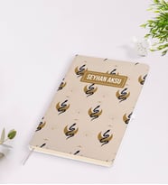 Kişiye Özel İsimli Beyaz Defter-5