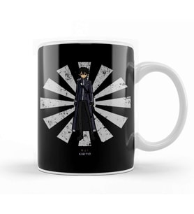 Kiritio Retro Japanese Sword Art Online Kupa Bardak Porselen