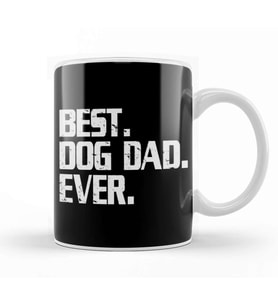 Best Dog Dad Ever Dog Lover Gift Kupa Bardak Porselen