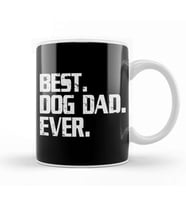 Best Dog Dad Ever Dog Lover Gift Kupa Bardak Porselen