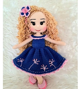 Nevra Bebek Amigurumi Organik Oyuncak