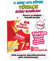 7. Sınıf Türkçe Ata Süper Soru Bankam Yeni