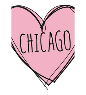 Chicago Tablo Ahşap Poster Dekoratif
