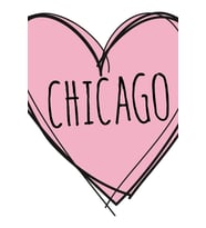 Chicago Tablo Ahşap Poster Dekoratif