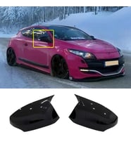 Renault Megane 3 Batman Yarasa Ayna Kapağı Piona Black ABS 2008-2016