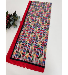 Quare Soft Pamuklu Desenli Şal LDSQ1108