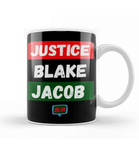 Justice For Jacob Blake 2021 Kupa Bardak Porselen