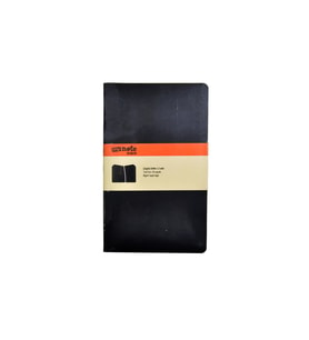 Mynote Black 13x21 40yp 2li Defter Siyap Yaprak Çizgisiz