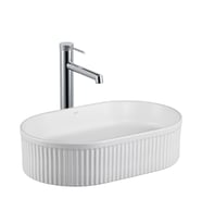 E-W1002MB Tezgah Üstü Mat Beyaz Lavabo