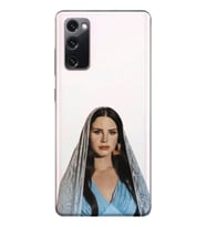 Samsung Galaxy S20 FE Uyumlu Lana Del Rey Tasarımlı Şeffaf Telefon Kılıfı