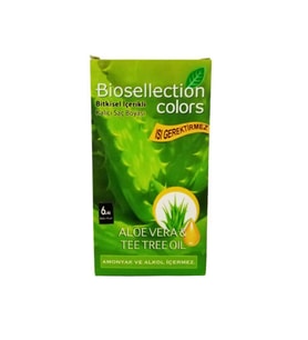 Biosellection Bitkisel İçerikli Kalıcı Saç Boyası 6.46 - Bakır Kızıl