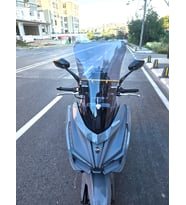 MOTOCAM Sym JET 14 EVO 200 PLUS Siperlik Ön Cam 2023-2025 Model 58cm Füme Renkli 4mm