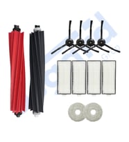 Roborock Q Revo Master Uyumlu 1 Ana Fırça 4 Yan Fırça 4 Filtre 2 Mop