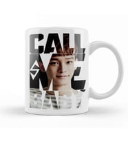 Exo Chen Call Me Baby Typography Kupa Bardak Porselen
