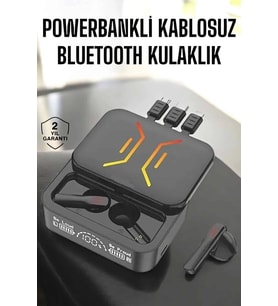 Kablosuz Bluetooth Kulaklık Powerbankli Uzun Pil Ömrü Yüksek Ses Kaliteli