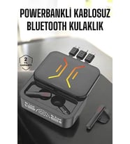Kablosuz Bluetooth Kulaklık Powerbankli Uzun Pil Ömrü Yüksek Ses Kaliteli