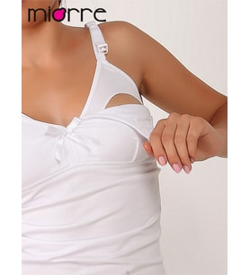 Emzirme Atlet (Beyaz)