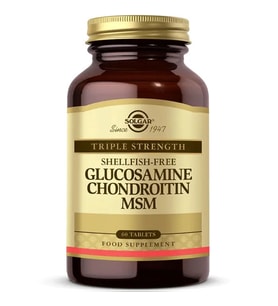 Solgar Glucosamine Chondroitin MSM 60 Tablet