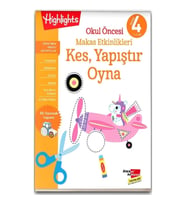 Okul Öncesi Makas Etkinlikleri Kes, Yapıştır, Oyna 4. Seviye