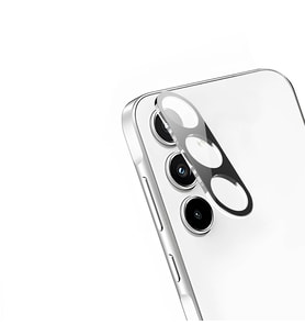 Samsung Galaxy A55 Uyumlu Zore 3D Kamera Camı (Siyah)