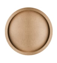 Kapı süsü bubble ahşap çember 30x30 cm pk:1-