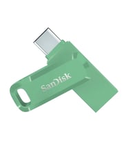 SanDisk Ultra Dual Drive Go 256GB SDDDC3-256G-G46AG USB & Type-C Flash Bellek Yeşil
