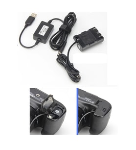 ACK-E6, Canon 6D Mark 2 İçin Usb, GüçAdaptörü Kaynağı