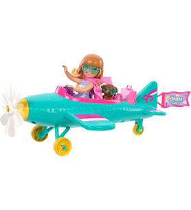 Barbie Chelsea'Nin Pervaneli Mini Uçağı Oyun Seti, Oyuncak (Çok Renkli)