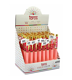 Unick Color Water Red Flower Tükenmez Kalem 4095
