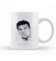 Muhammed  Ali Boks  The Greatest Kupa Bardak Porselen