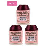 3 Adet Altınbaşak Oya ve Dantel İpi 20 gr - Royaleks - No: 032