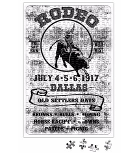 Rodeo Dallas Puzzle 240 Parça Yapboz