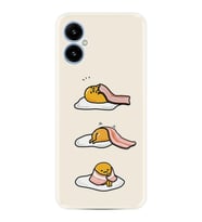 Pova 5 Kılıf Resimli Desenli Baskılı Silikon Sweety Egg 1322
