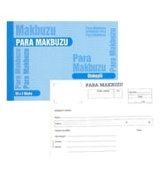 Para Makbuzu Otokopili A5 14x19 2-50 Gürmat Para Makbuzu Makbuzu Kendinden Karbonlu 50 Sayfa 1 Adet (Beyaz)