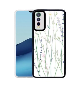 Vivo Y20S Kılıf Zore M-Fit Desenli Kılıf Flower No4