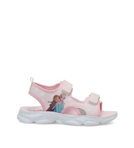 Frozen JANE Cırtlı Hafif Taban Kız Çocuk Sandalet PEMBE