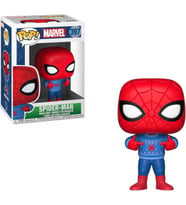 Funko 33983 Marvel: Holiday Spider-Man W/Ugly Sweater Pop Bobble, Multi (Krem)