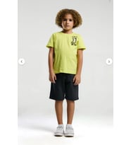 Aykidsclup U.S. Polo Assn Erkek Çocuk Yeşil Bermuda Takım 2054-