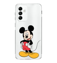 Samsung Galaxy A04s  Kamera korumalı Kapak Mickey Mouse Tasarımlı  Şeffaf Kılıf