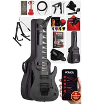 Maxword Grade-ST Gray Rosewood Klavye HH Yüksek Kaliteli Floyde Rose Elektro Gitar