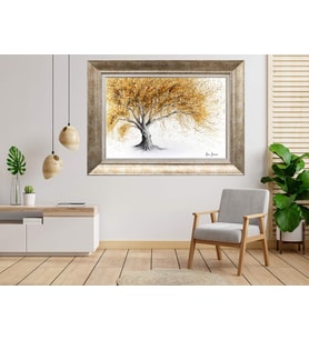 Gümüş Çerçeveli dekoratif Tablo as839