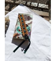 ÖĞRETMENLER GÜNÜNE ÖZEL EL YAPIMI DANTEL ÖRGÜ NOSTALJIK  KİTAP AYRACI