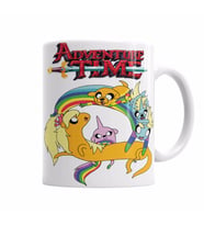 Adventure Time Finn Jake   Princess Bubblegum Marceline Martin Mertens Flame Princessss Kupa Bardak Porselen