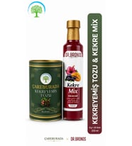 ÇareBurada Kekreyemiş Tozu 8g x 20 Stick + Dr. Bronos Kekre Mix Şurup 250 ml İkili Set