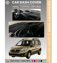 PEUGEOT PARTNER TEPEE (2008-2018) KAPAKLI Torpido Örtüsü Ön Göğüs Koruma Tam Uyum
