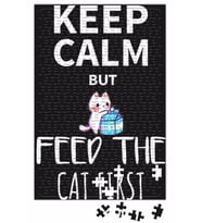 Keep Calm Feed Cat Puzzle 240 Parça Yapboz
