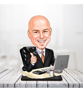 Ahşap_Karikatür_biblo _ATS-222