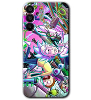 Galaxy A15 Kılıf HD Desen Baskılı Kılıf - Graffiti Çizgi Film