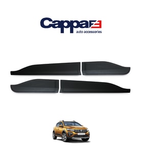 CAPPAFE Dacia Sandero Kapı Koruma Dodik UV Kat. (ABS) 4 Prç 2021-
