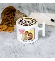 Fotoğraflı Latte Fincanı